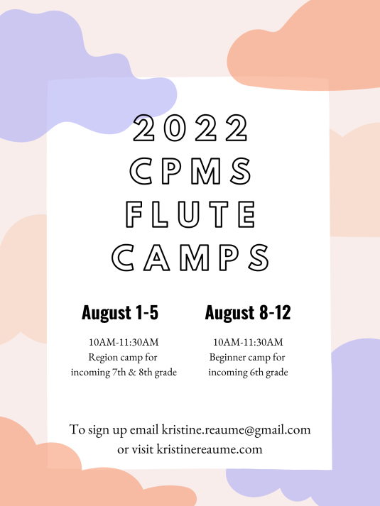 Flute Camps @ CPMS